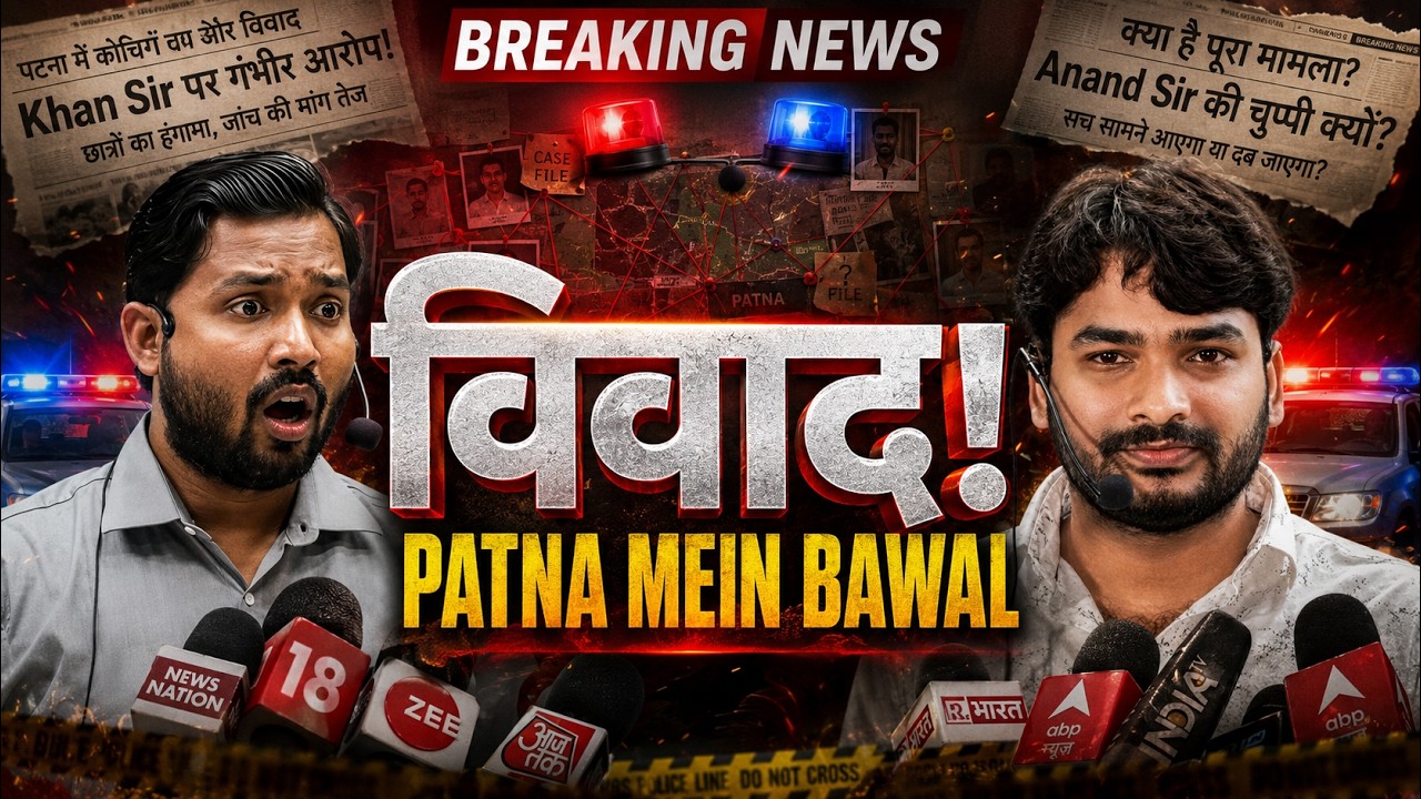 Patna Mein Coaching Industry Ka Sabse Bada Vivaad!