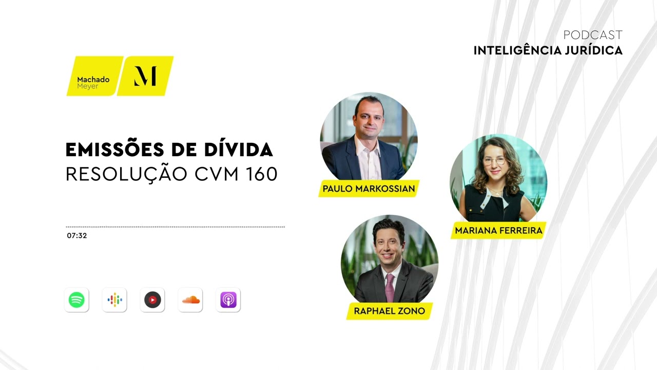 Emiss&otilde;es de d&iacute;vida - Resolu&ccedil;&atilde;o CVM 160
