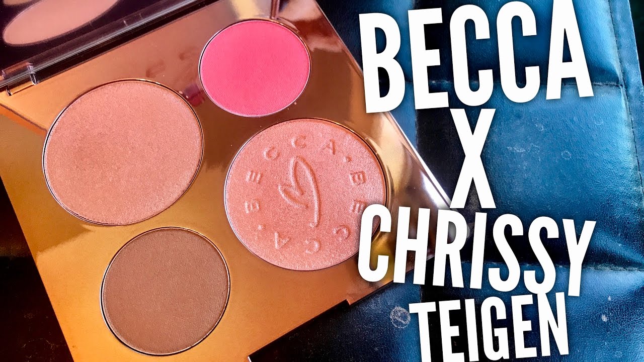 Becca X Chrissy Teigen Palette Review & Demo