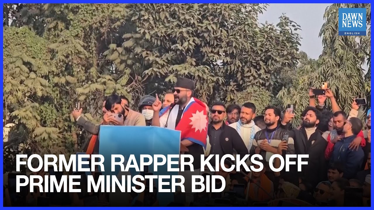 Rapper Turned Kathmandu Mayor Balendra Shah Kicks Off Prime minister Bid