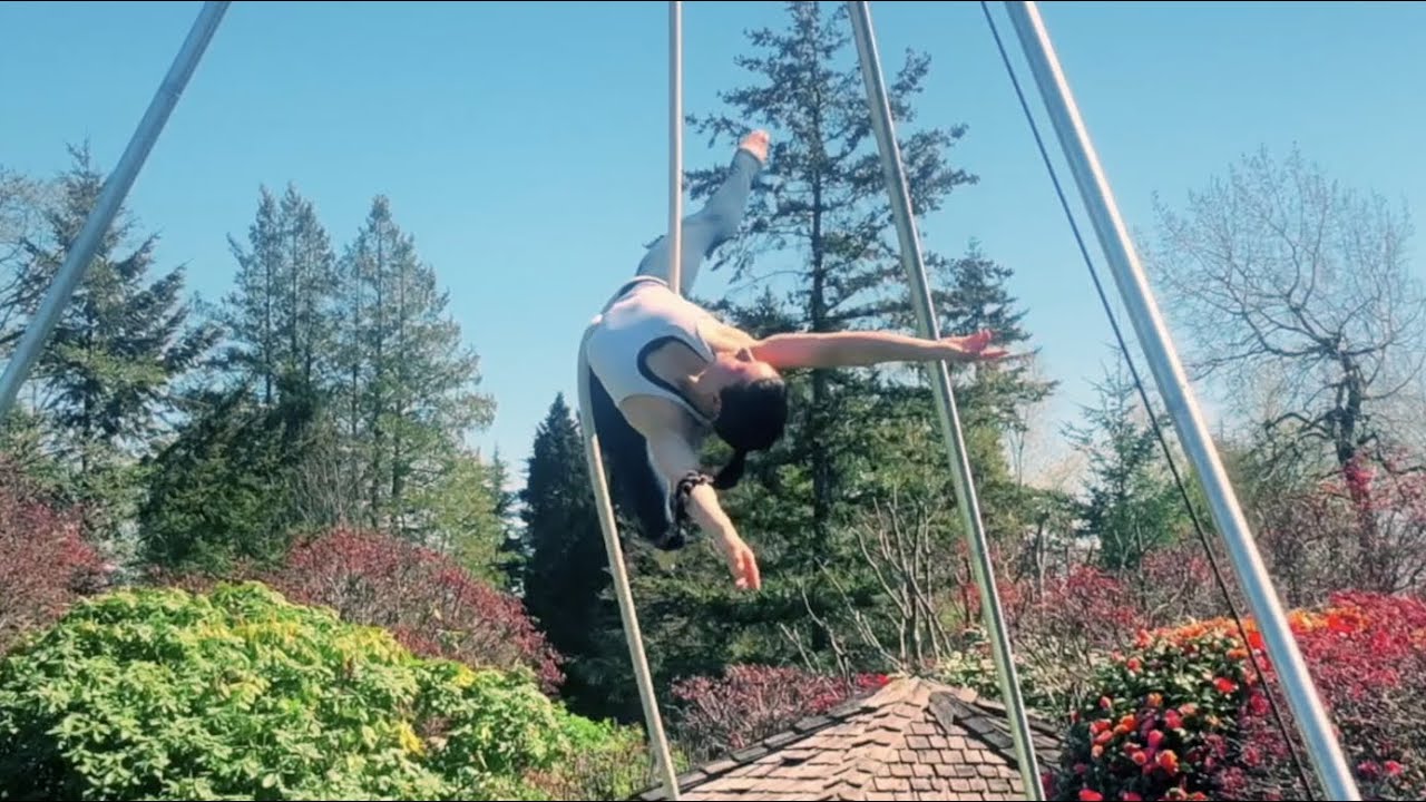 Aerial Rope Quarantine Demo - Brittany Gee-Moore