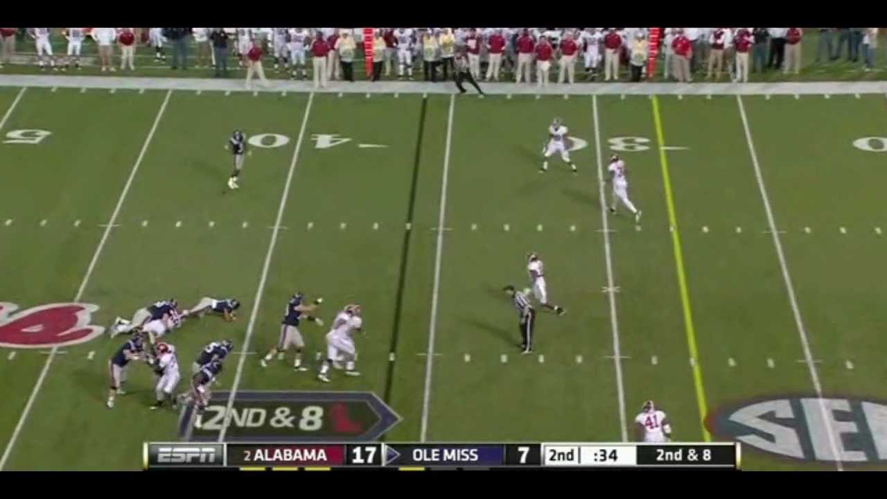 Bobby Massie vs Alabama 2011