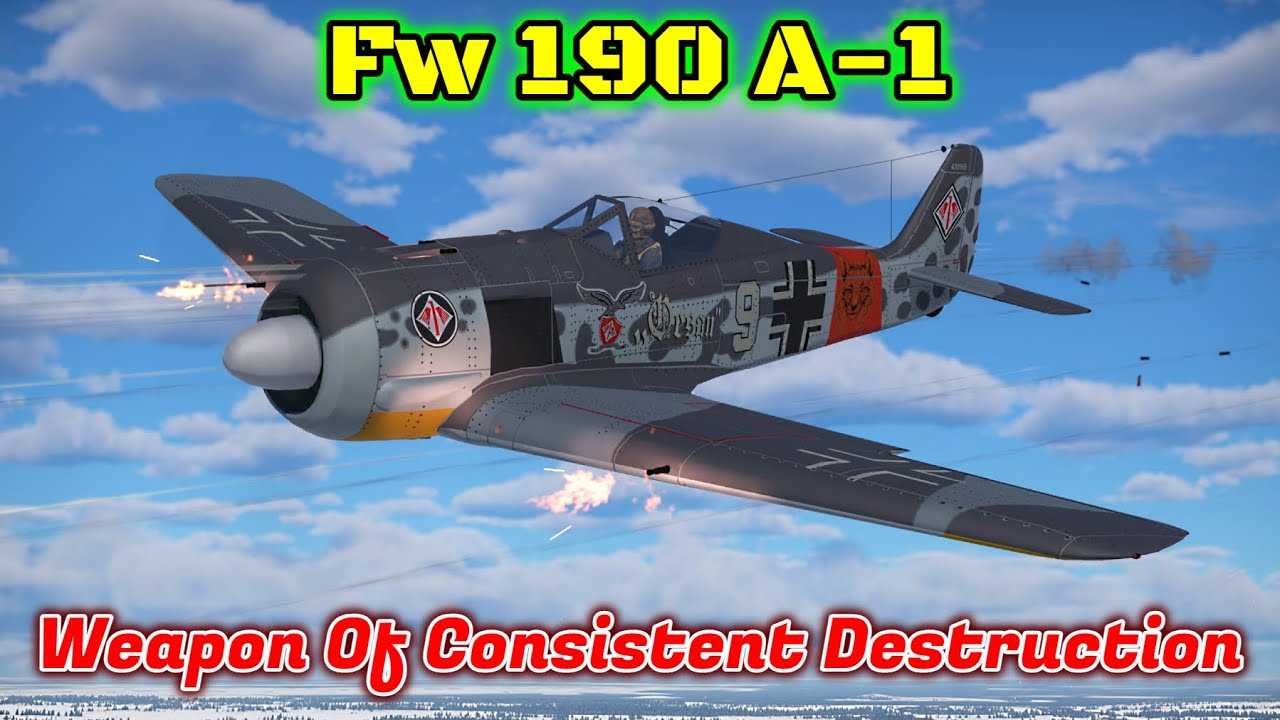 Fw 190 A-1 - The First Butcher Bird [War Thunder]