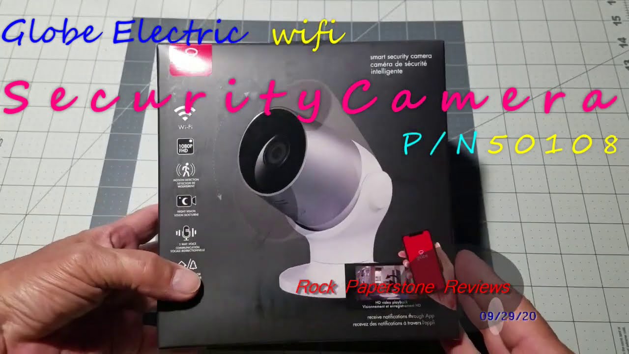 Globe Electric WiFi Plug-In Indoor/Outdoor Bullet Smart Camera P/N 50108 Review
