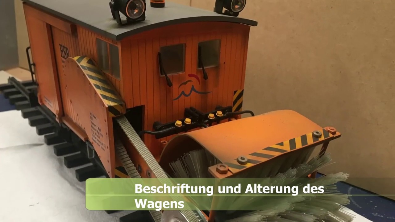 Schleifzug Teil 2 Der Bürstenwagen