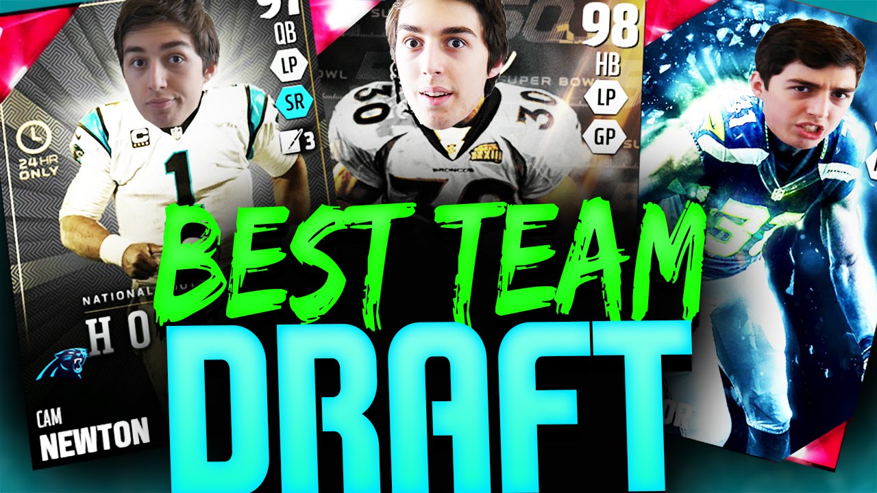 BEST TEAM RECORD DRAFT! MADDEN 16 EXTREME DRAFT CHAMPIONS