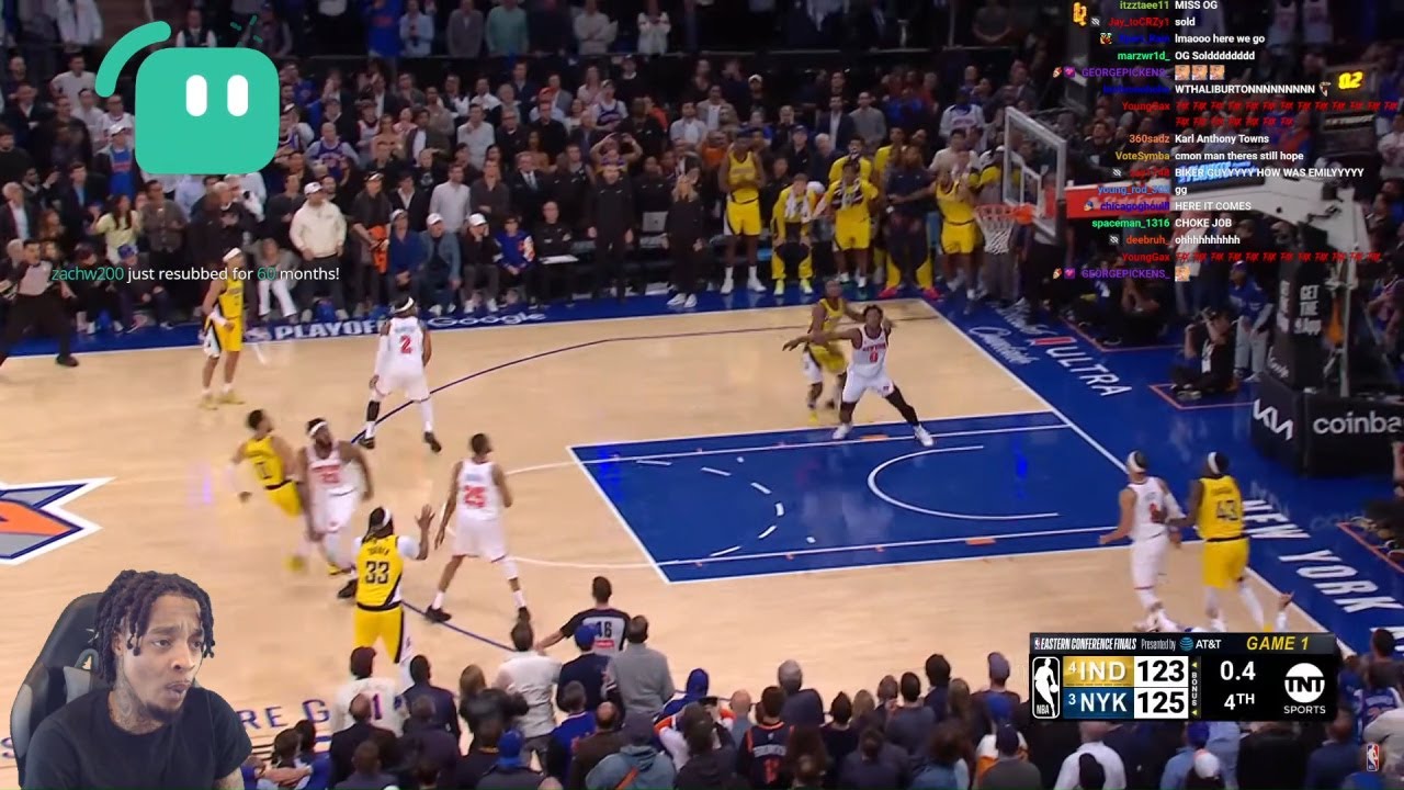 FlightReacts To #4 PACERS at #3 KNICKS | FULL GAME 1 HIGHLIGHTS | May 21, 2025!