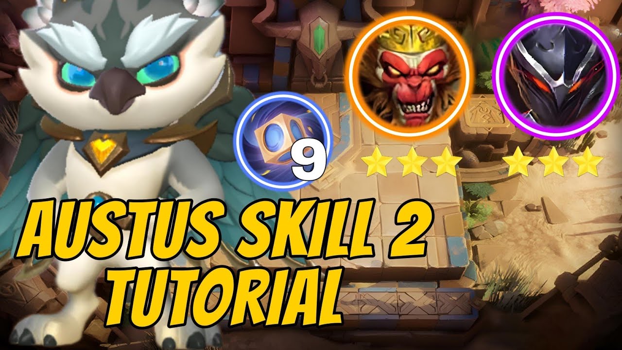 HOW TO USE AUSTUS SKILL 2 TUTORIAL | MOBILE LEGENDS MAGIC CHESS
