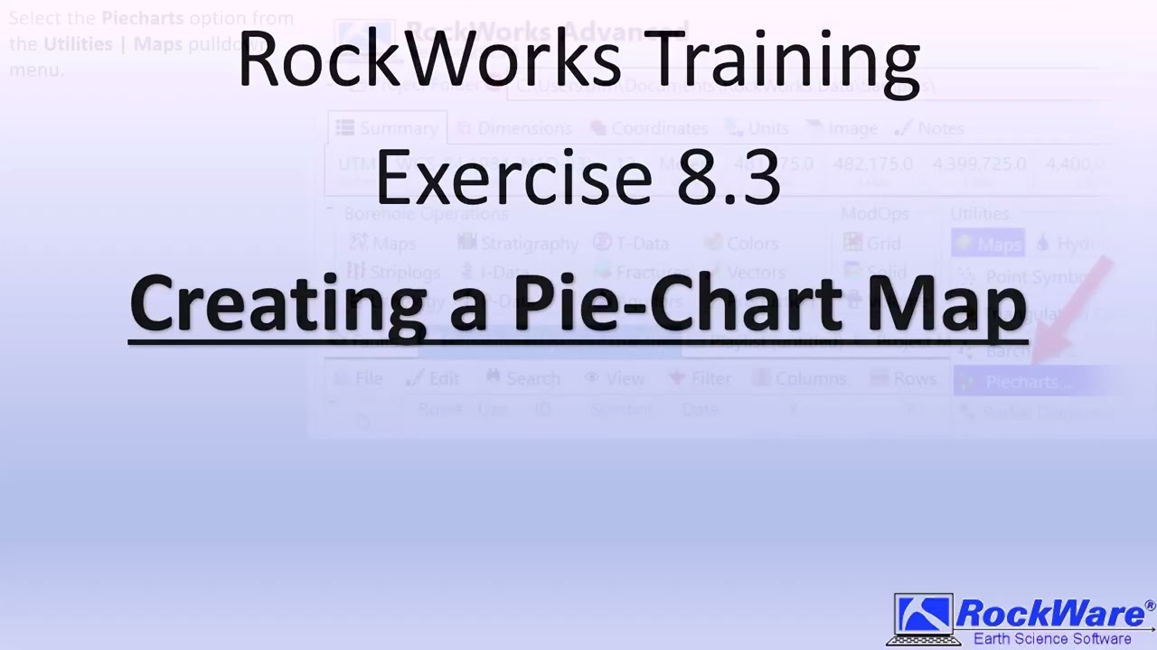 RockWorks Training Exercise 8 - The RockWorks Datasheet