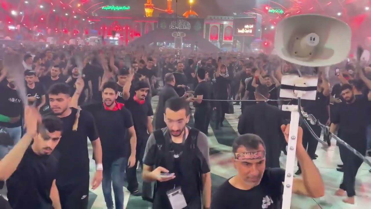 طاح العباس - حسن التحو | موكب زنجيل أهالي البحرين ليلة 17 صفر 1446هـ بين الحرمين