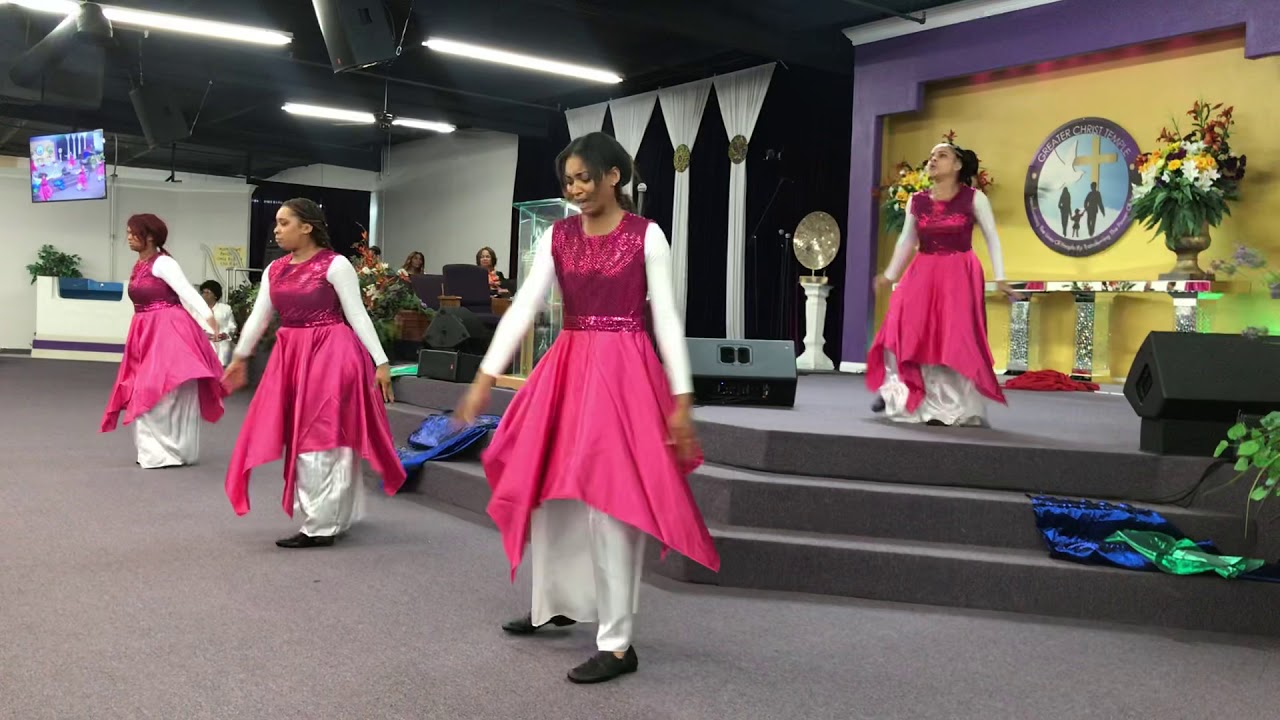 Praise Dance to Jesus by Eddie James - Greater Christ Temple Praise Dance Ministry