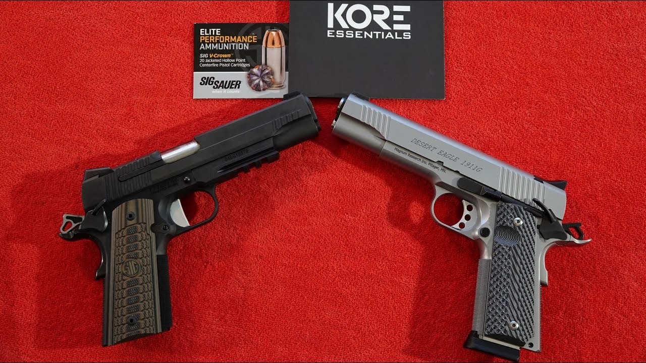 Magnum Research Government 1911 vs SIG Sauer Select 1911