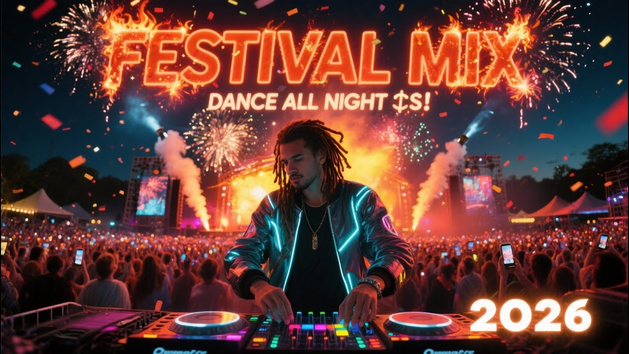 TECHNO CLUB PARTY MIX 2026 🔊 Bass Boosted Dance Festival Music | DJ Nonstop Play Live