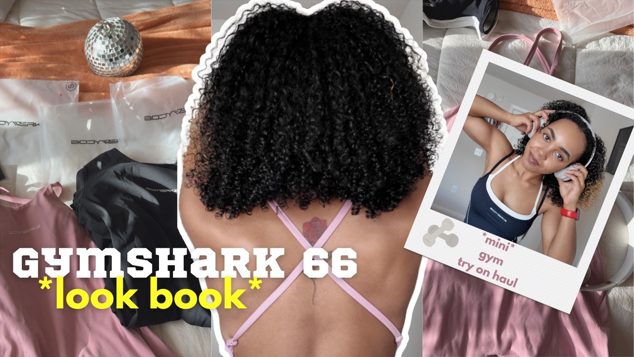 ✩GYMSHARK 66 JOURNAL | new gym fits + body recomp + protein snacks 🍌