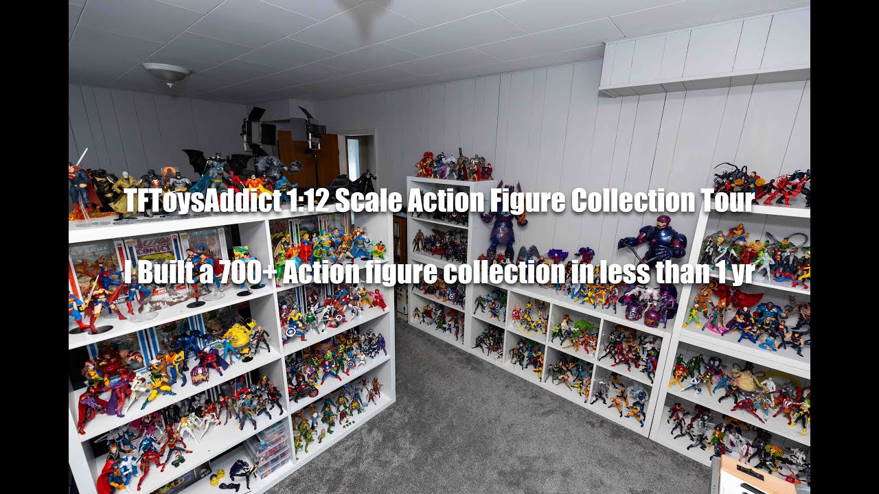 TFtoysAddict 1:12 scale Marvel & DC Action Figure collection Tour Oct 2023 (700+ figures)