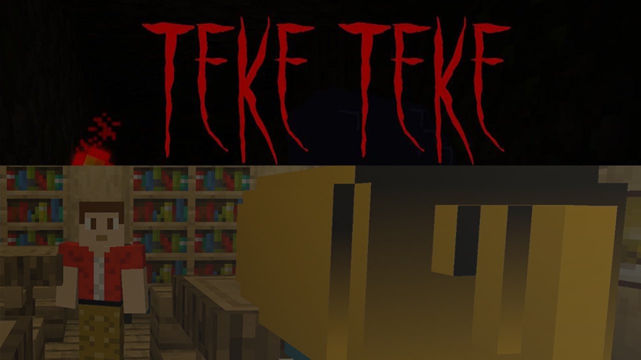 HERE COMES THE TRAIN!! | Minecraft Horror Map (Teke Teke)
