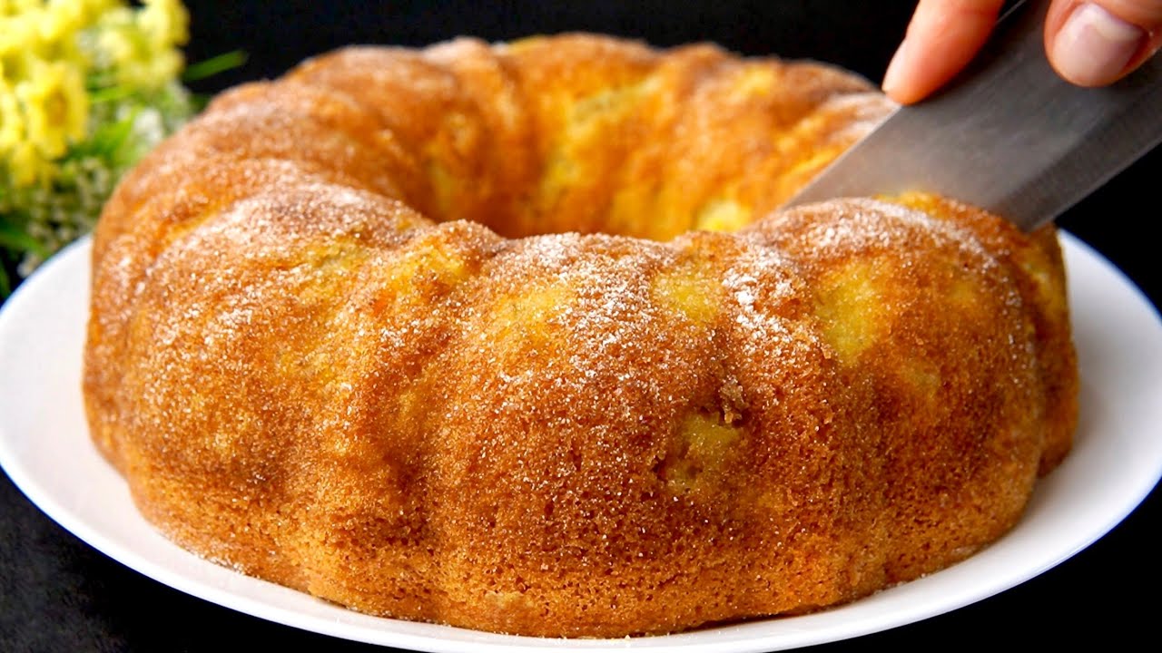 Японский яблочный пирог за 5 МИНУТ, о котором НИКТО не знает! Просто и вкусно!