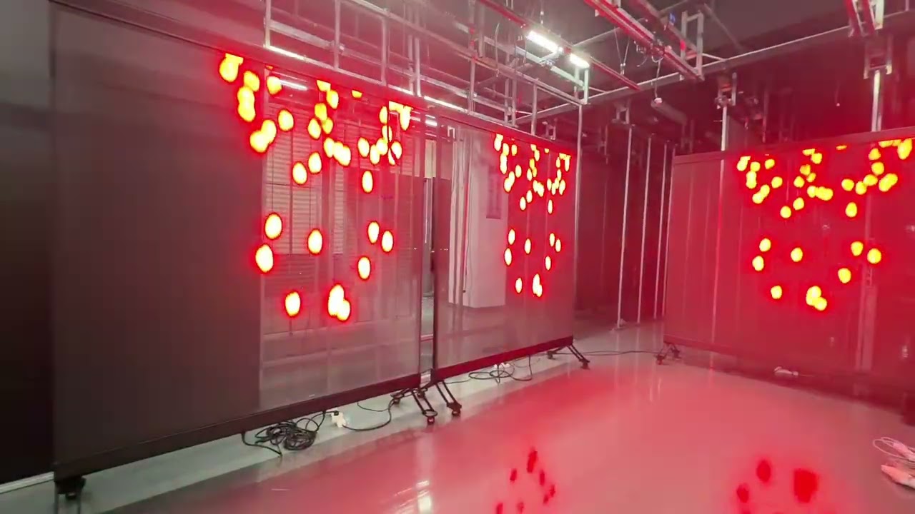 5pcs Holographic screen in aging