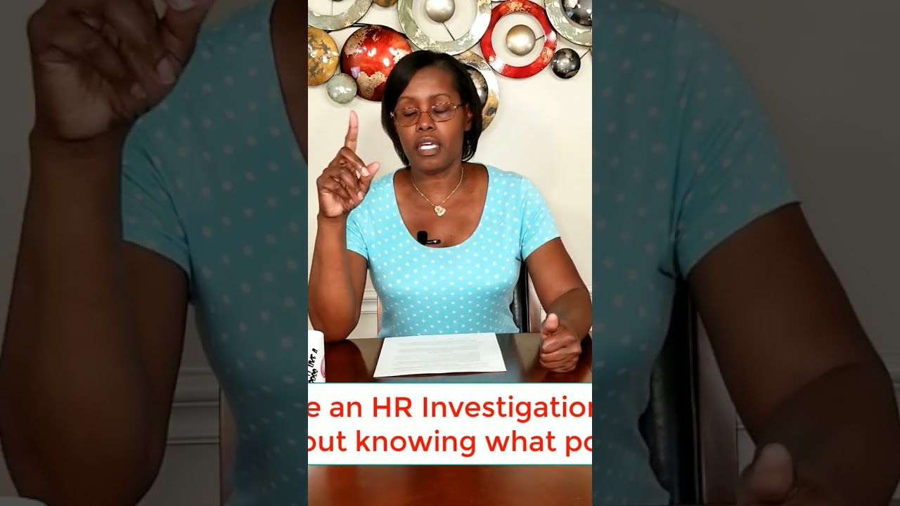HR Investigation 101 - The Required First Step