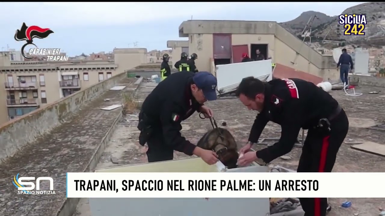Trapani, spaccio di droga nel rione Palme: arrestato un minorenne