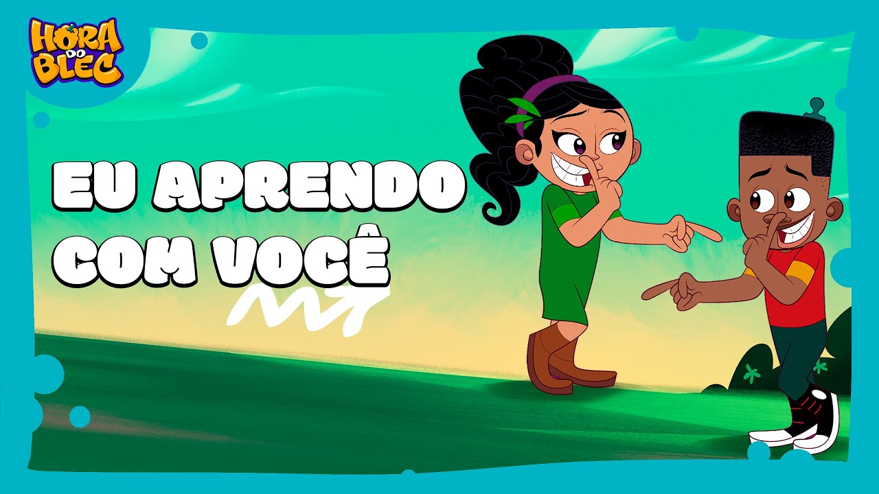 DESENHO INFANTIL - MÚSICA EU APRENDO COM VOCÊ
