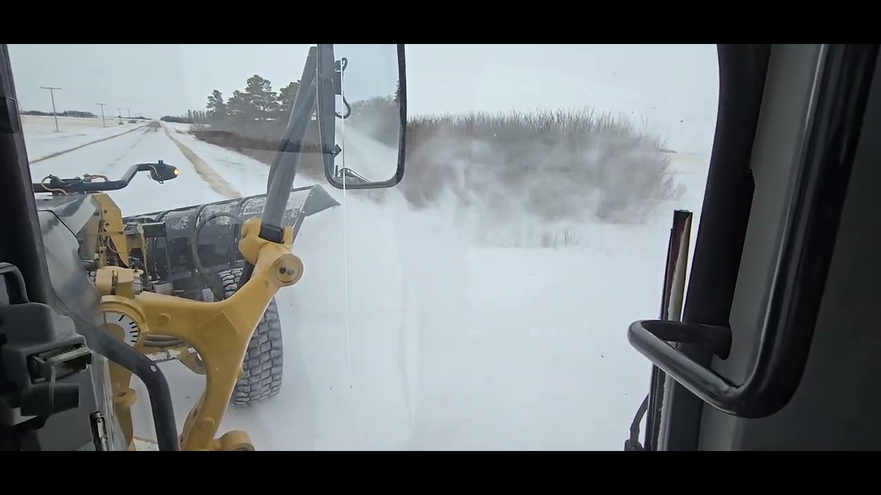 Snow Plowing - Jan 2026 - New high speed plow 