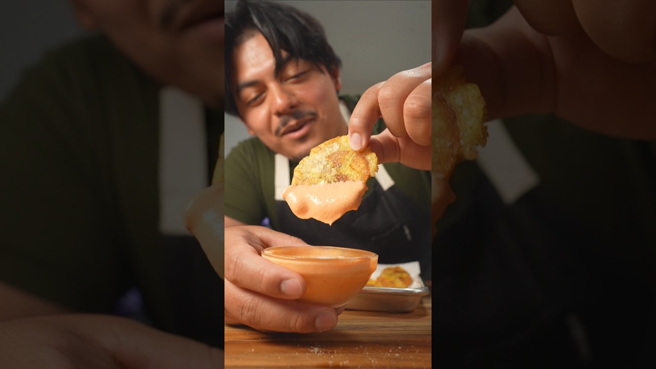 Tostones, crispy, fluffy, just like you. #howto