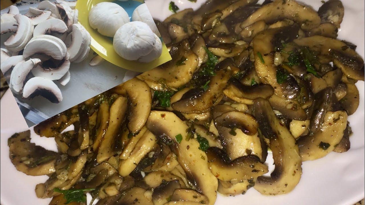 سوف تعشق أكل الفطر بعد معرفتك لهذه الطريقة لطهيه✔️les champignons