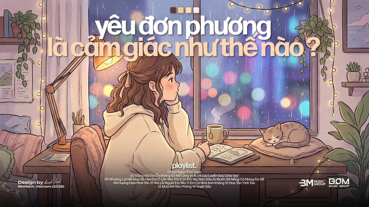 'yêu đơn phương là cảm giác như thế nào?' 𝐏𝐥𝐚𝐲𝐥𝐢𝐬𝐭 𝐋𝐨𝐟𝐢 🍂📻 Playlist Nhạc Chill Dễ Ngủ