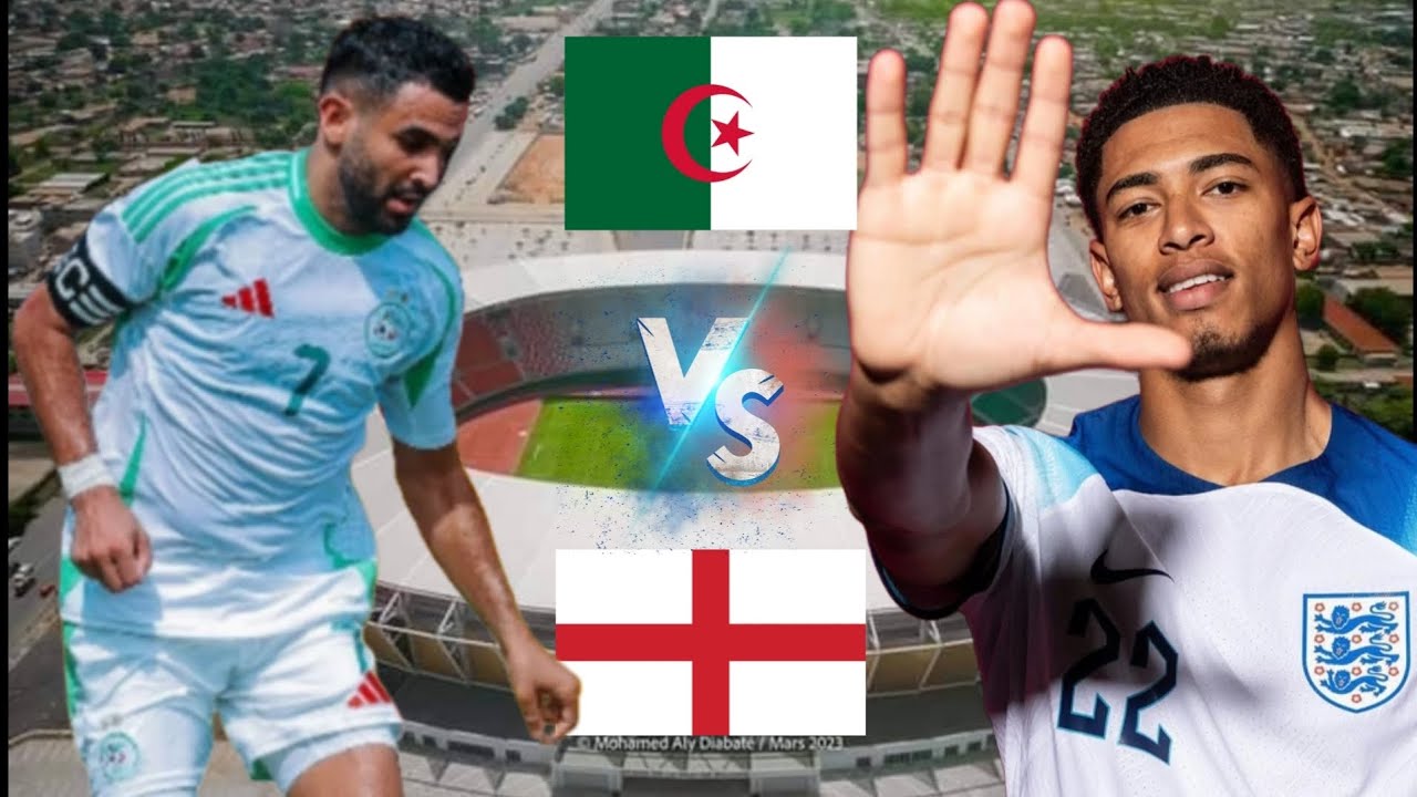 الجزا ءر ضد انجليترا #english#belingham #mahrez #algerie #youtube #efootball 