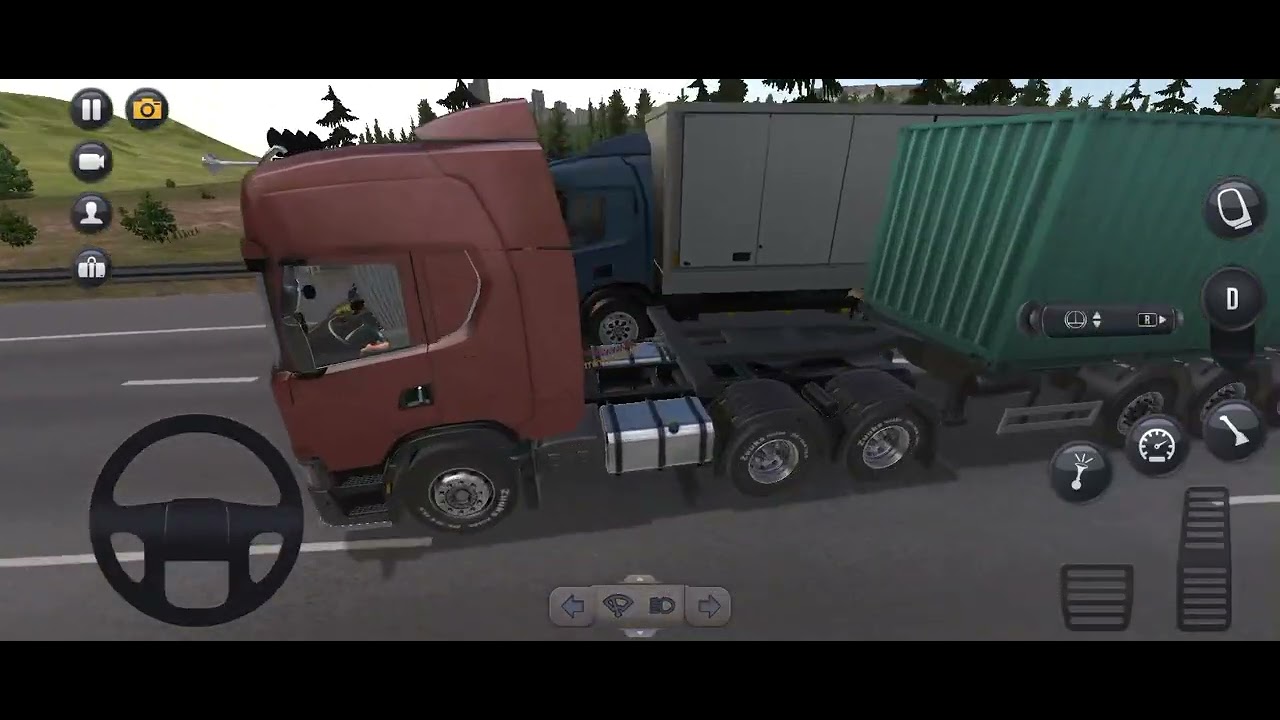 Truck simulator ultimate gameplay #1million 
