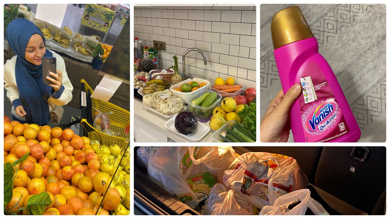 Aylık Market Alışverişi 🛍️ 🥙 Akşam yemeği 🍲