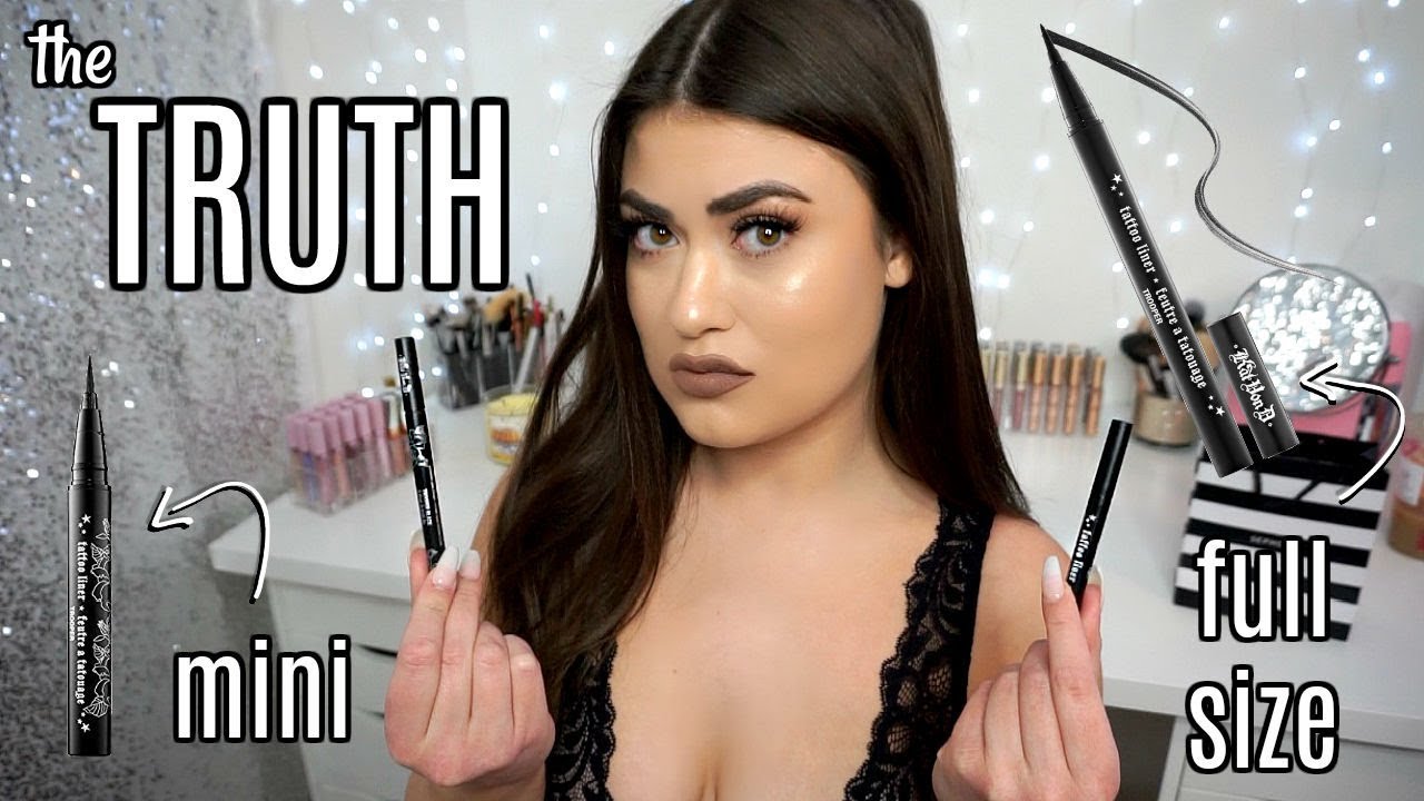 The TRUTH! Kat Von D Beauty SCAMMING US? Tattoo Liner Investigation 🔍