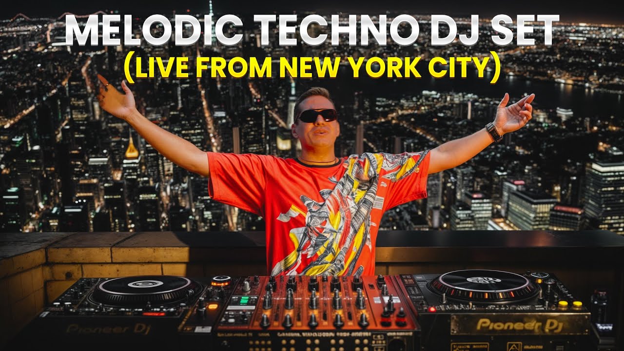 Aplexo - Live from New York City, USA, 4K | Melodic Techno Mix
