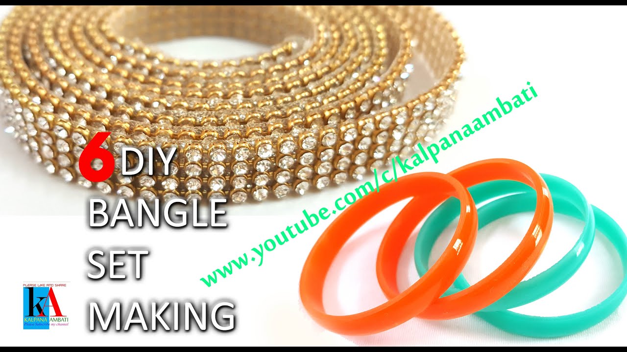 Most Beautiful Silk Thread Side Bangles at home !! DIY Jewellery making !! Handmade bangles #designs