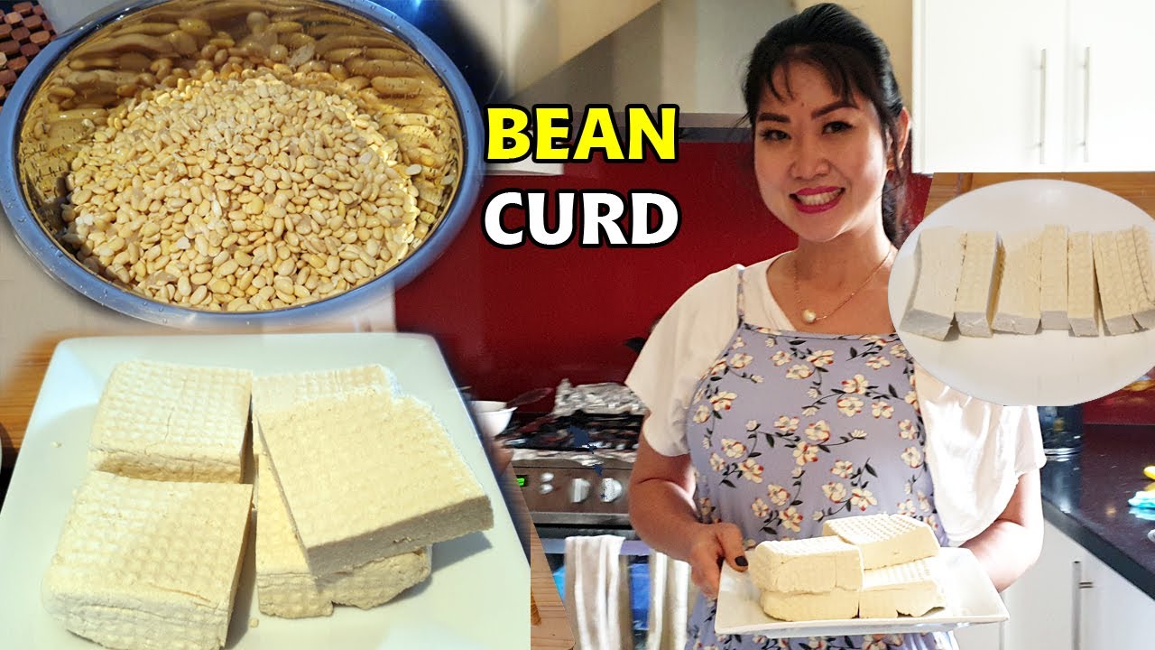 How To Make Tofu Bean Curd របៀបធ្វើតៅគរ័, Khmer food Cooking Show