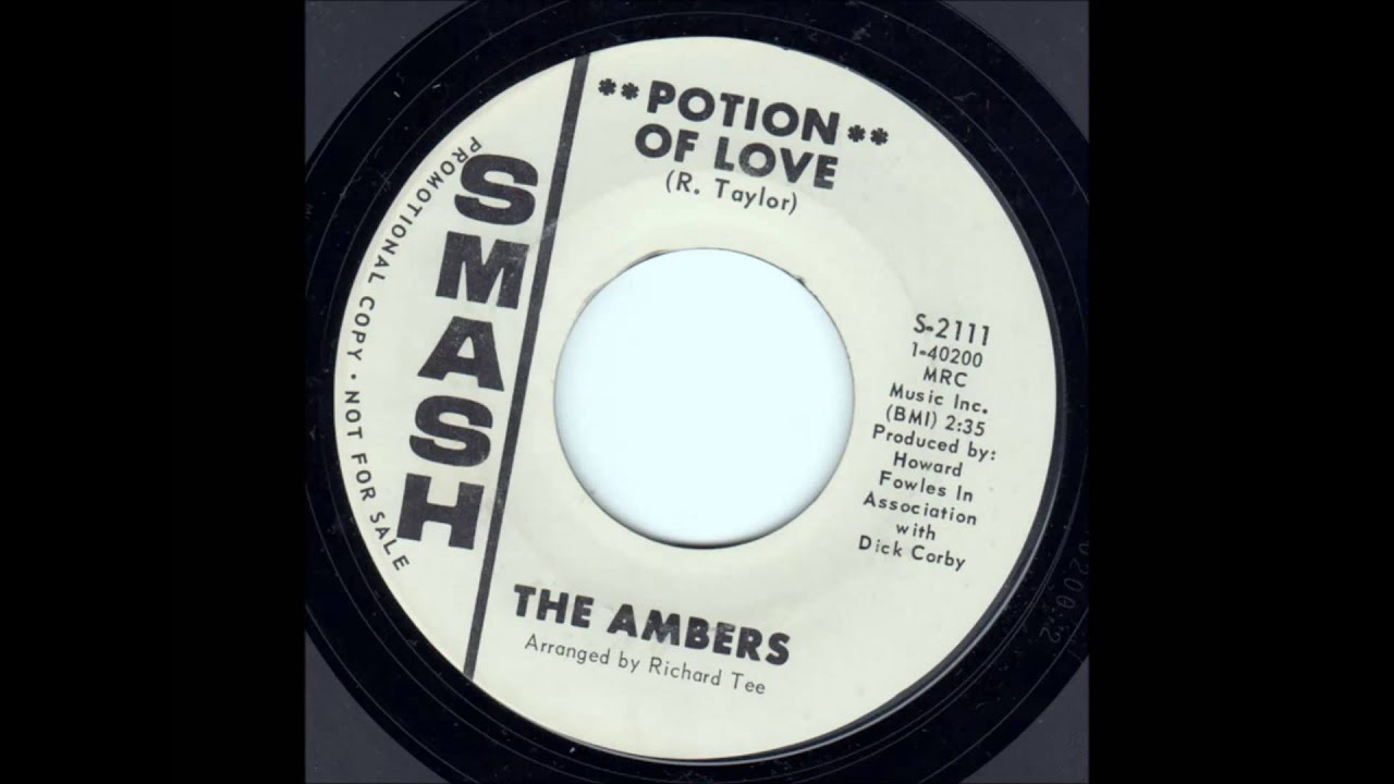The Ambers ... Potion of love.    Another love 1967.