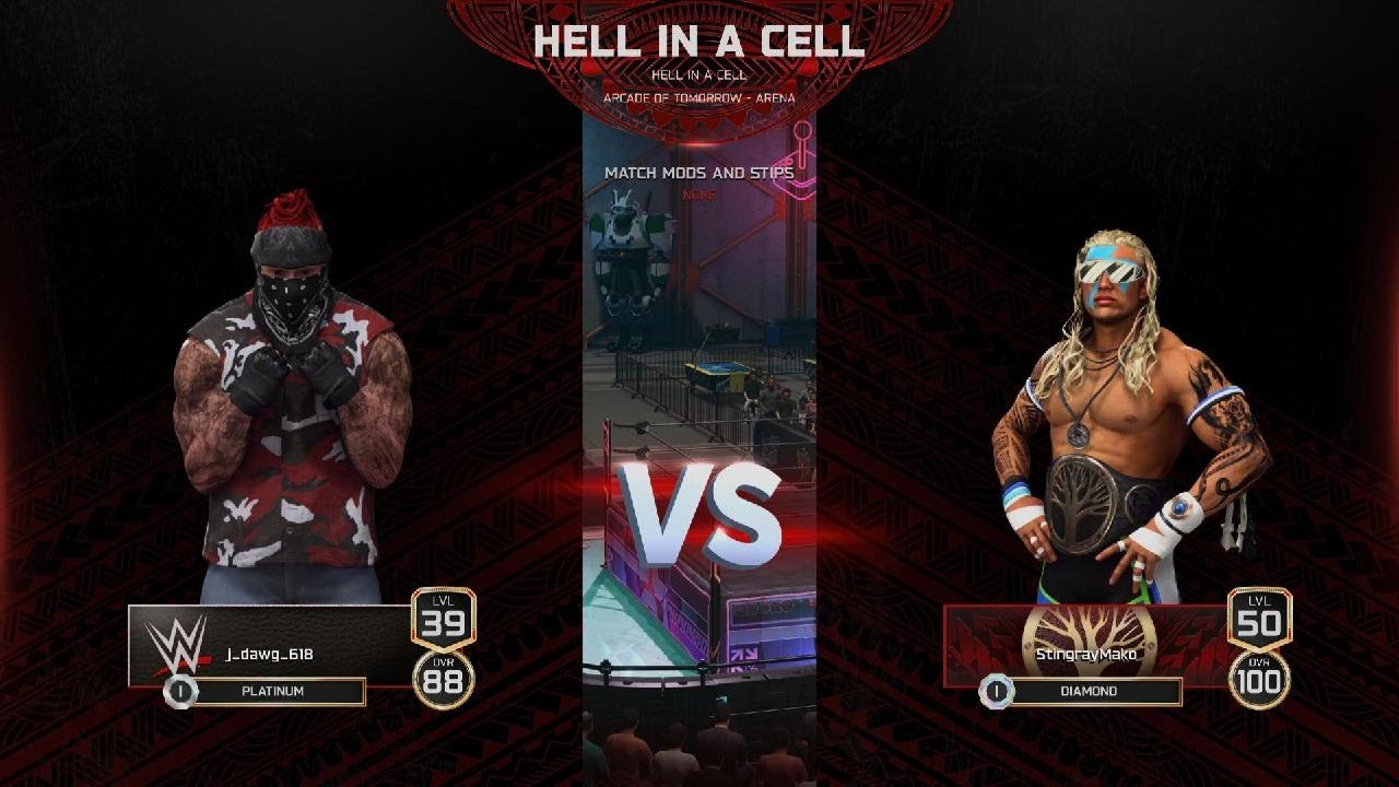 WWE 2K25 The island hell in a cell