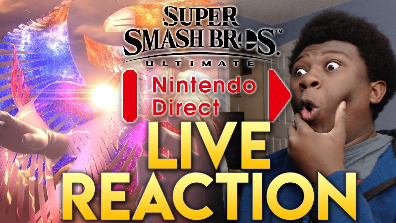 Super Smash Bros. Ultimate World of Light Trailer LIVE REACTION