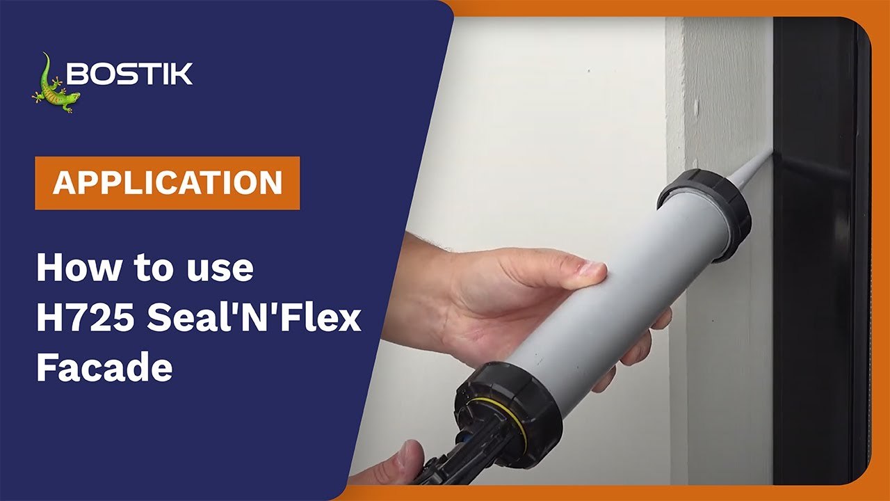 Bostik H725 SEAL'N'FLEX FACADE - quality sealant for dilatation joints | Application | Bostik