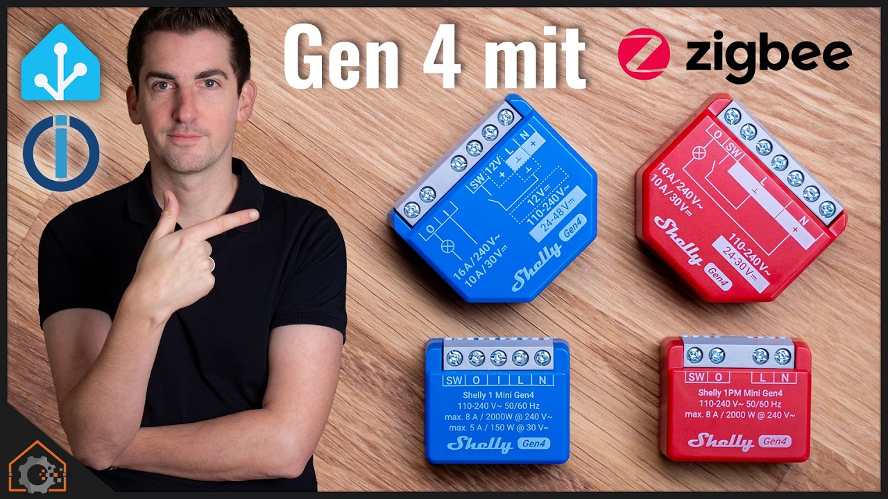 Shelly mit Zigbee und Matter - was ändert sich? Generation 4 im Test