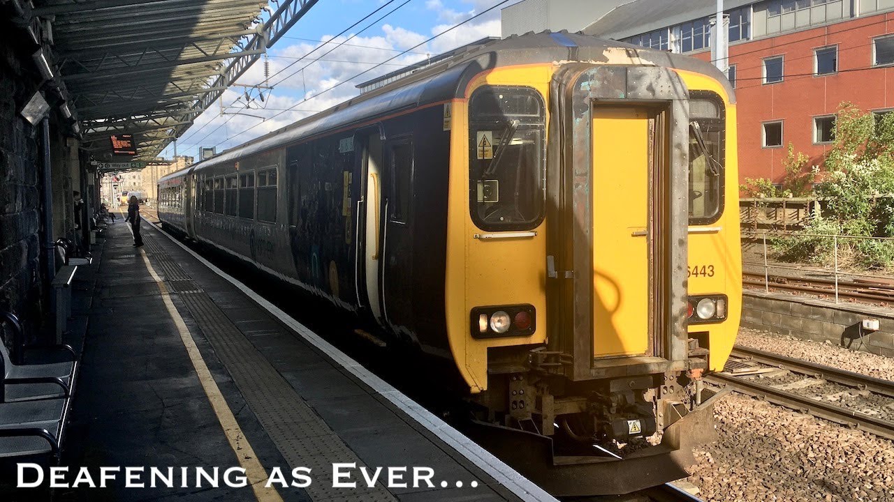 Approaching Newcastle on a Class 156 (156443)
