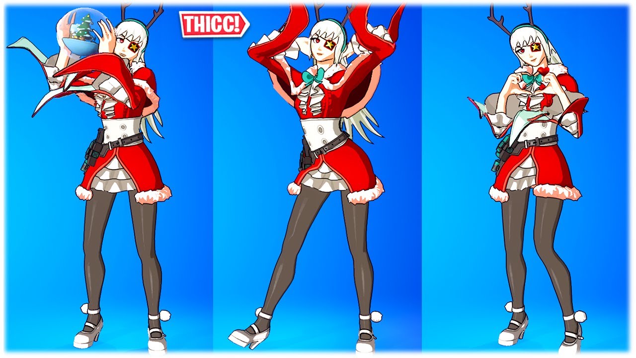 Fortnite Winterfest 2021: Cute REINA Skin ☃️❄️🎄🎁