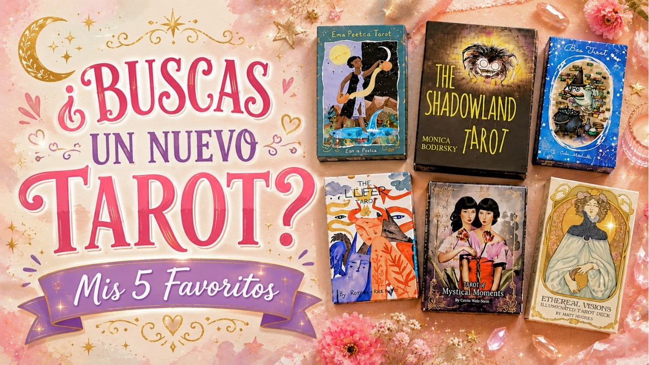 💫Top 5 Favoritos de Tarot💫 #tarot #tarots #tarotcards #top5tarot #tarotenespañol #tarotcards