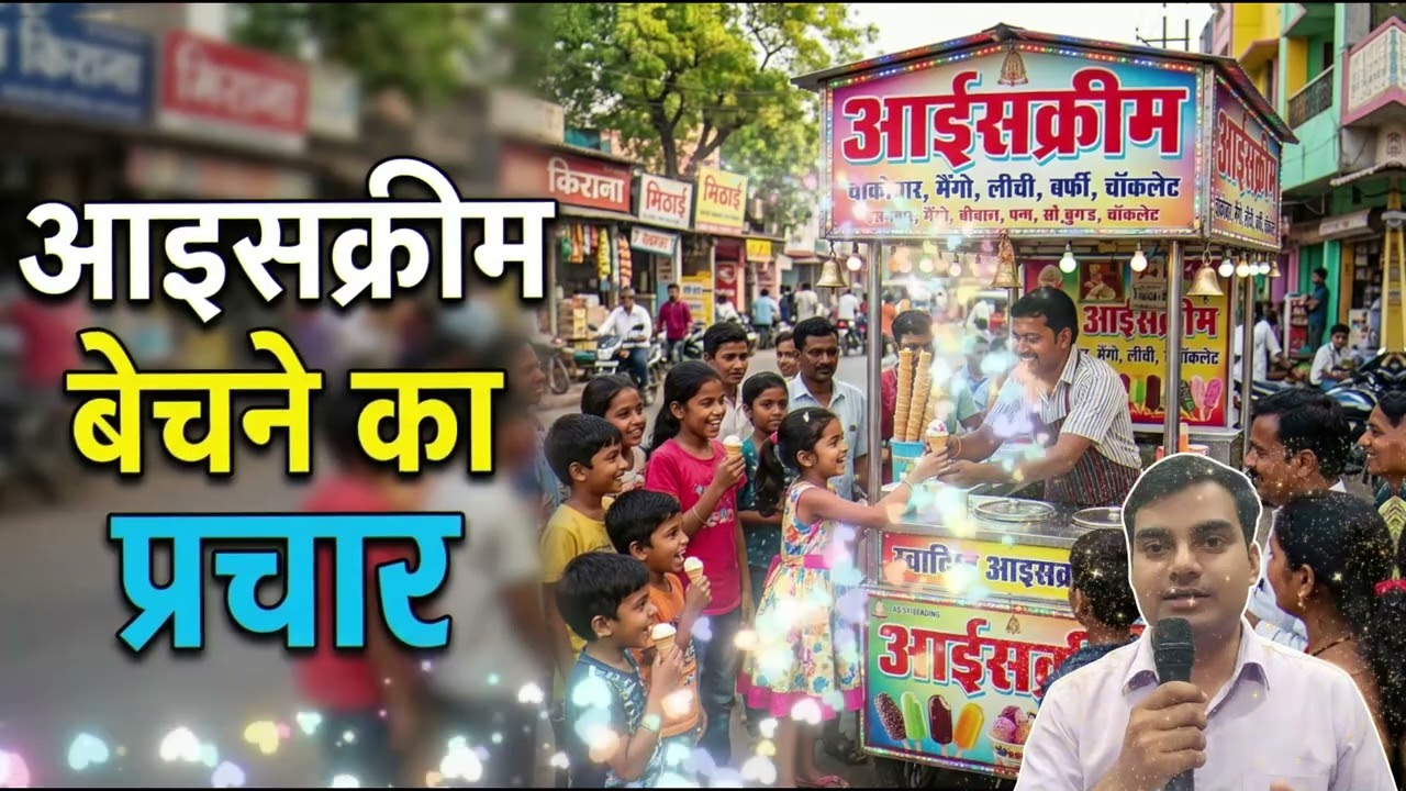 [ हिंदी ] आइसक्रीम बेचने का प्रचार I 🍦 आइसक्रीम बेचने की रिकॉर्डिंग | Ice Cream & Kulfi Prachar 2026
