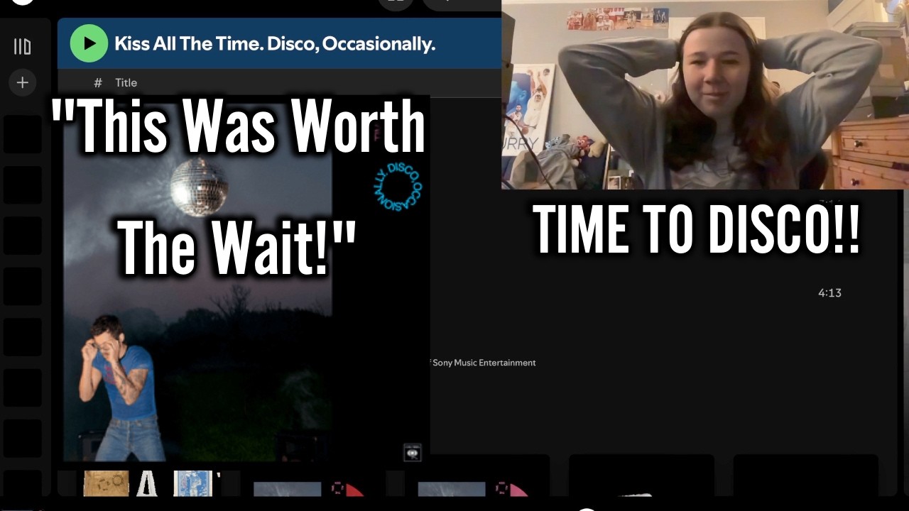 KISS ALL THE TIME. DISCO, OCCASIONALLY FULL ALBUM REACTION