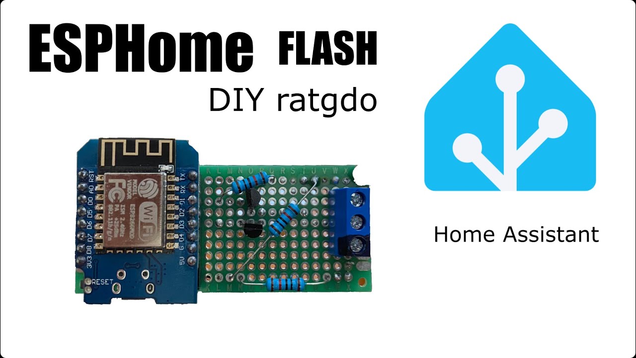ESPHome Flash DIYratgdo | Home Assistant Import