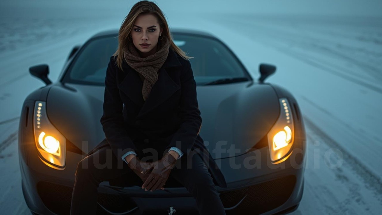 Russian Deep House | Cold Neon Night Drive | lunadriftaudio