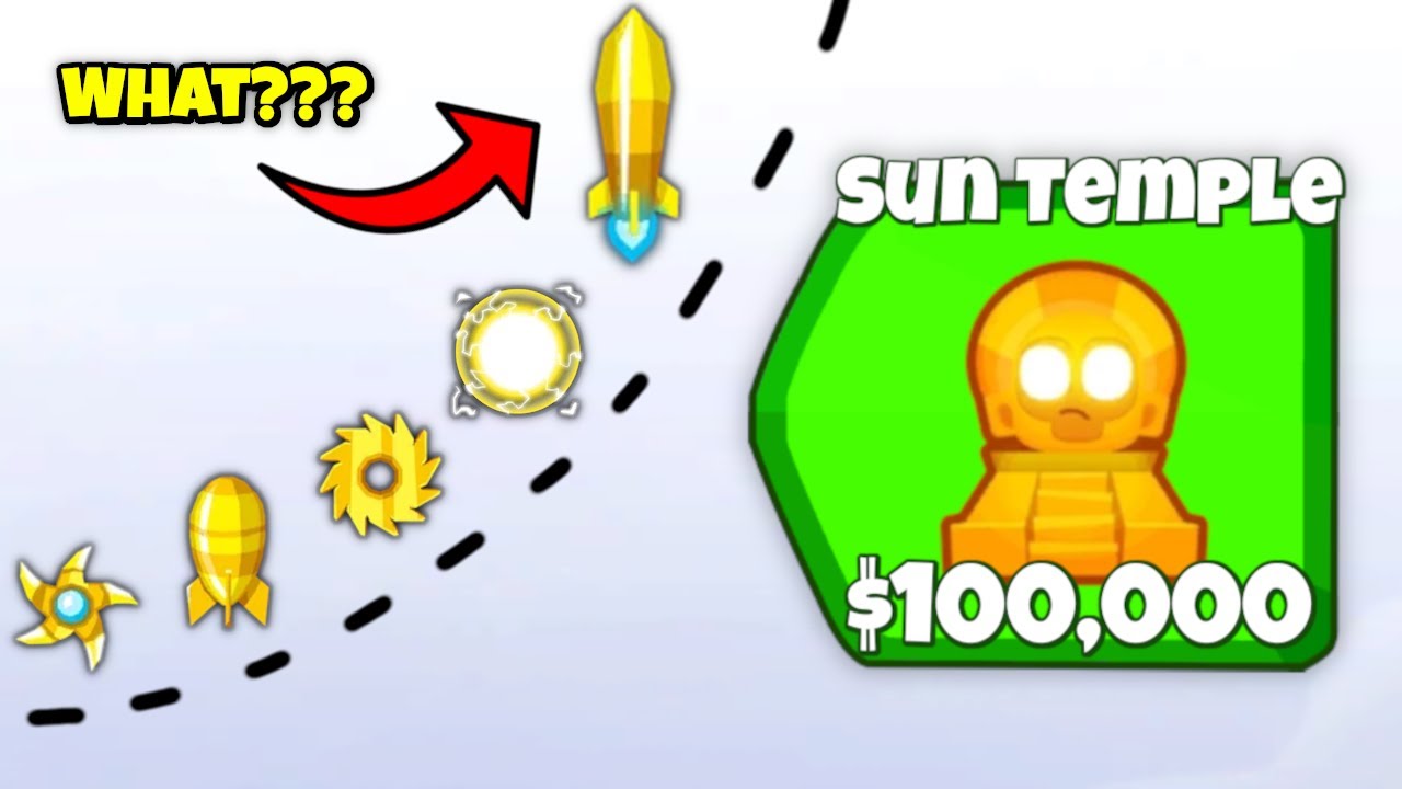 The Sun Temple Missile Just Got 27x STRONGER!? (BTD6)