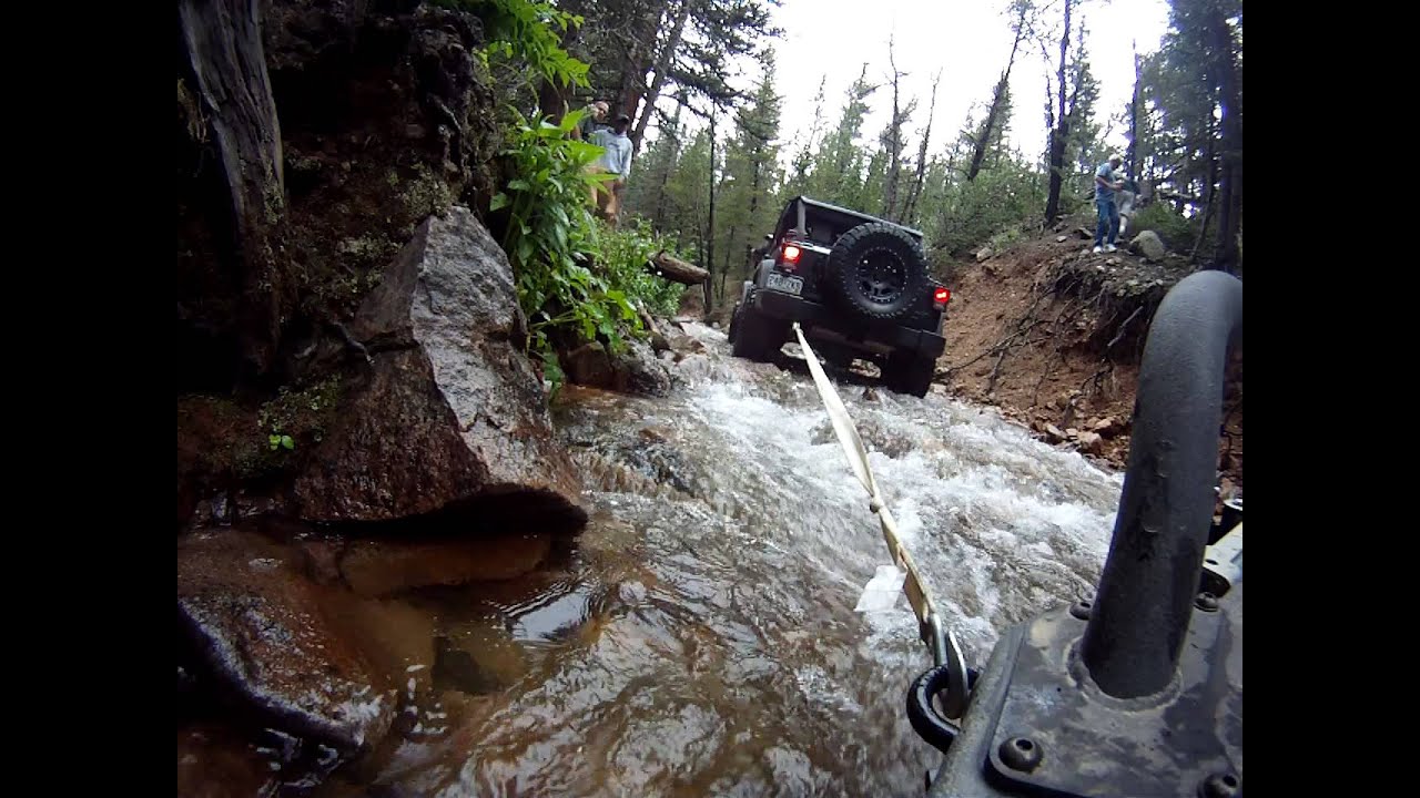 I got stuck... Jenny Creek Trail Colorado